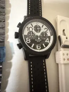 NIXON 腕時計 200M クロノグラフ 替えベルト付き - メルカリ