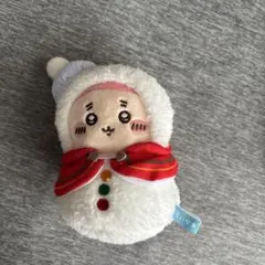 ちいかわ 雪だるま ぬいぐるみ マスコット