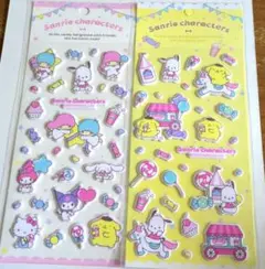 ラスト1セット！　公式　サンリオキャラクターズ マシュマロ　ぷっくり　海外正規品