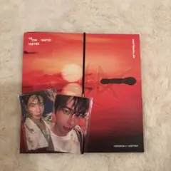 TXT TOGETHER テヒョン　アルバム+特典トレカ　3枚セット