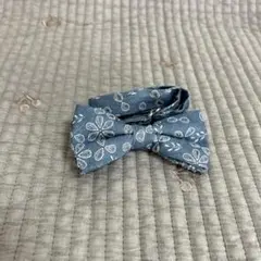 キッズ蝶ネクタイ　ペイズリー柄　入学式