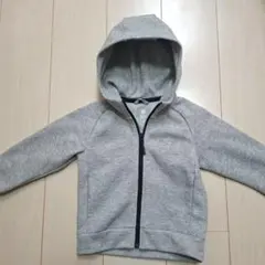 UNIQLO グレー フード付きパーカー 100cm