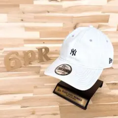 レア/廃番【ニューエラ×ヤンキース】ライト ダメージ デニム キャップ 青×紺