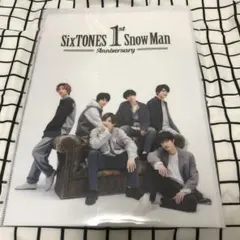 Snow Man SixTONES ダブルクリアファイル