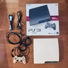 PlayStation 3 (PS3) 160GB 本体とコントローラー