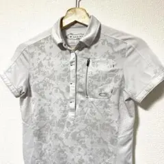 Oakley オークリー ポロシャツ ゴルフ 発汗 美品 タイト ストレッチ