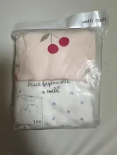 【新品未開封品】プティマイン　トップスセット　100