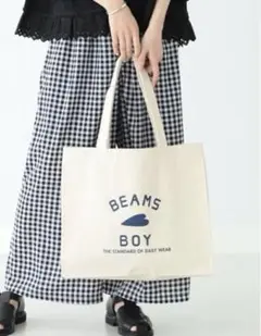 BEAMS BOY トートバッグ キャンバス地のサムネイル