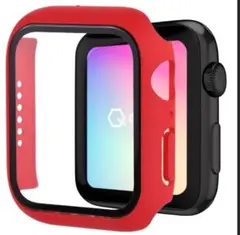 アップルウォッチ AppleWatch 保護ケース カバー 44mm レッド