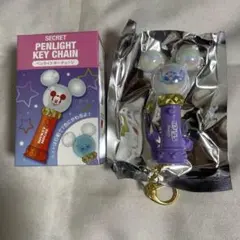 ディズニーストア シークレットキーチェーン ペンライト スティッチ　紫