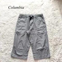 L6【コロンビア】七分丈クロップドパンツ　グレー　XL スポーツウェア　ラフ