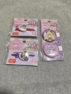 名探偵プリキュア　カンバッチ　ヘアゴム　 キュアアルカナ・シャドウ セリア