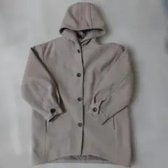 GLOBAL WORK　フード付きベージュコート 150　　キッズ