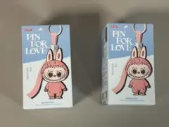 ◾️新品未開封PIN FOR LOVE イニシャルラブブ２個セット