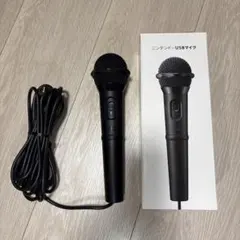 ニンテンドーUSBマイク ブラック Nintendo Switch 対応　有線