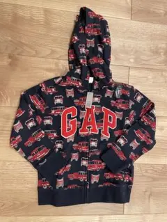 【新品未使用タグ付き】GAP消防車柄パーカー
