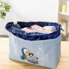 mofusand レジかごバッグ　モフサンドエコ鞄 サメにゃん　ペンギン