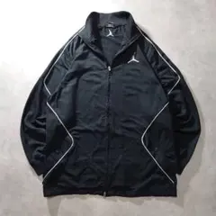 90s Jordan ジョーダン トラックジャケット ブラックK479