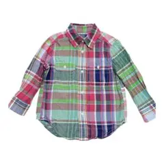 Polo by Ralph Lauren マルチカラー チェック柄 長袖シャツ