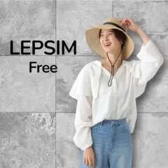 LEPSIM レプシィム トップス シャツ・ブラウス ホワイト　レディース　白