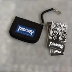 THRASHER コインケース ブラック