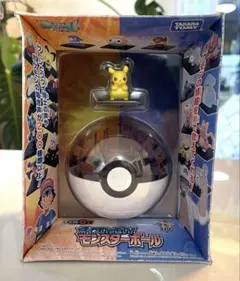 【希少・当時物】モンコレGET ボイスいっぱい！モンスターボール フィギュア付き