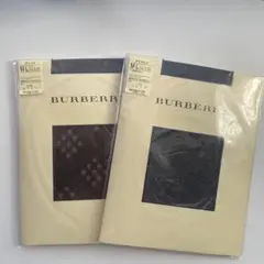 BURBERRY バーバリー　ストッキング　ブラック　茶色　M〜L