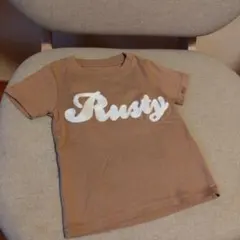 【美品】Rusty ベージュ Tシャツ90(80)サイズのサムネイル
