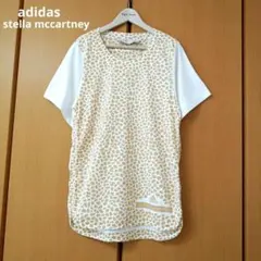adidas stella mccartney ジラフ柄 Tシャツ アニマル M