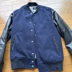 HARE スタジャン ネイビー ブラック Mサイズ