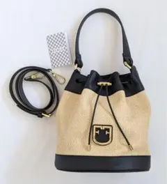 フルラ　FURLA　カゴバッグ　ハンドバッグ　ショルダーバッグ　2wayのサムネイル