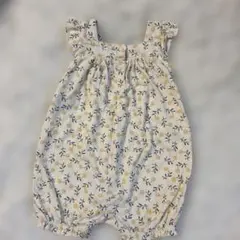 baby GAP 花柄ロンパース 3-6ヶ月