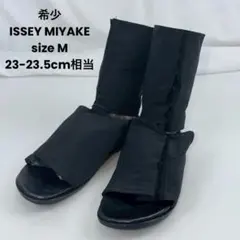 希少 ISSEY MIYAKE ブーツ サンダル ナイロン レザーのサムネイル