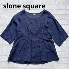 タグ付き・未使用】slone square スロンスクエア ストライプシャツ 