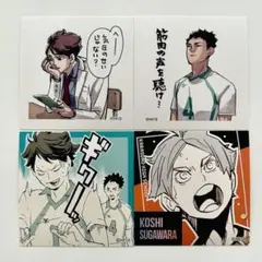 ハイキュー スクエアステッカー コレクション 第１弾 第２弾 及川徹 岩泉一 ①