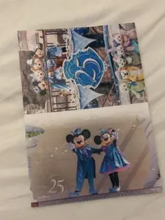 東京ディズニーシー 25周年 SparklingJubileeポストカード 2枚