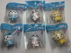 新品 ちいかわ ソフビインテリアマスコット 6個セット