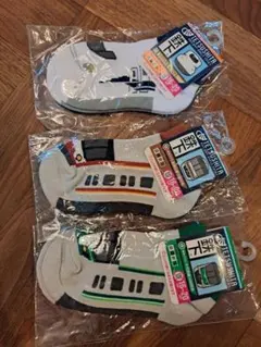 新幹線デザイン キッズ靴下 3足セット