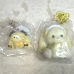 スクイーズ　粉付き　うさぎ