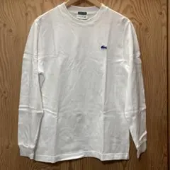ラコステ_LACOSTE_シップス_SHIPS_長袖_ロゴTシャツ_白_Mサイズ