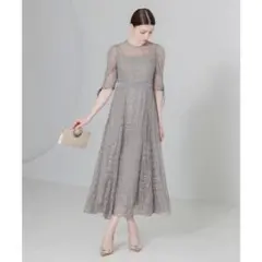 Leja 結婚式 オケージョンドレス グレー - メルカリ