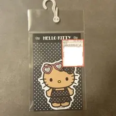 ハローキティ アベイル 日焼け ブラック ドット ステッカー