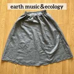 earth music＆ecology アース スカート グレー