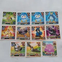 ポケモンシール列伝 11枚まとめ売り ダブりあり