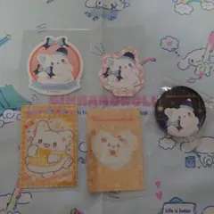 Sanrio はなまるおばけ グッズ 5点セットのサムネイル