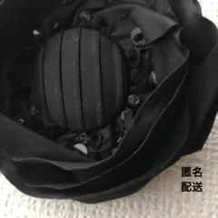 ブラックコサージュ