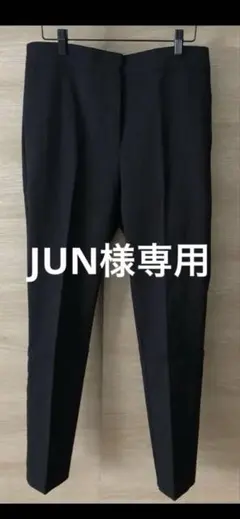 zara スラックス黒