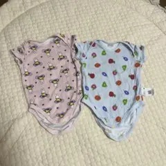 UNIQLO ベビー肌着　半袖　２枚セット　ロンパース