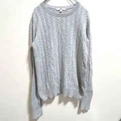 ユニクロ　レディース薄手クルーネックセーター　ニット　Sサイズ