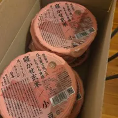 結わえる 寝かせ玄米 小豆 10個のサムネイル